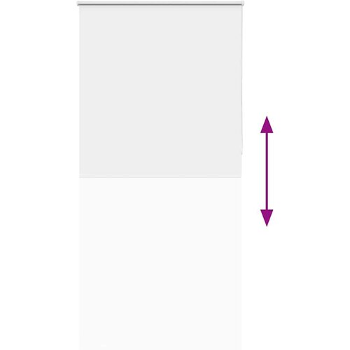 VidaXL Rolo zavjesa Blackout bijela 90x210 cm &amp;Scaron;irina tkanine 85,7 cm Slike