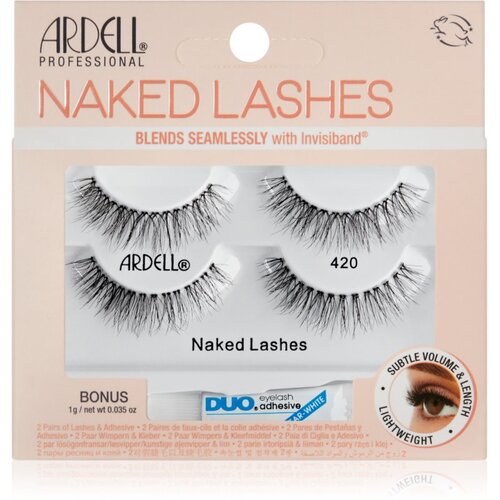 Ardell Naked Lashes lepilne trepalnice 420 2 par Slike