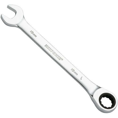 Max Power MAXPOWER 19 mm kombinirani ključ z 72-zobno ragljo, 12-kraki zobni&amp;scaron;ki ključ, kovan in toplotno obdelan kromiran V jeklo, metričen, kromiran, (22148679) Slike