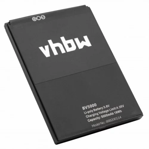 VHBW Baterija za Blackview BV5000, 5000 mAh