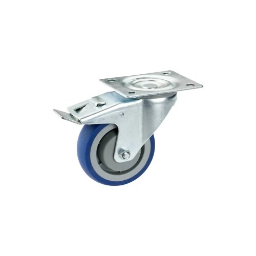 DÖRNER&HELMER Kotač skretni s kočnicom 80X32mm,105X85mm plavi Cijene