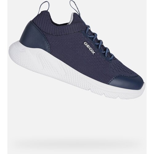 Geox Dark blue boys' sneakers Sprintye - Boys Cene