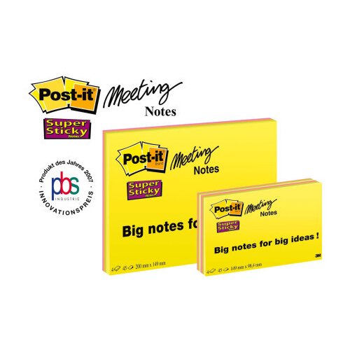 3m Post-it Super Sticky 152 x 101 mm, 4 boje x 45L 6445-4SS EU ( 06PSP01 ) Cene