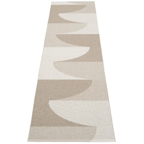 Pappelina bež zunanji in notranji tekač 70x270 cm hill dark linen &amp;ndash; Slike