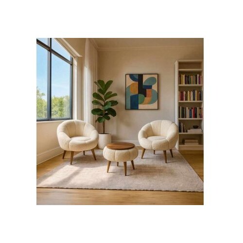 Atelier Del Sofa fotelje i klub stočić lida wellsoft cream Cene