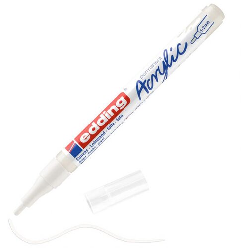 Marker AKRILNI 1-2 MM EDDING 5300922 BIJELI Cijene