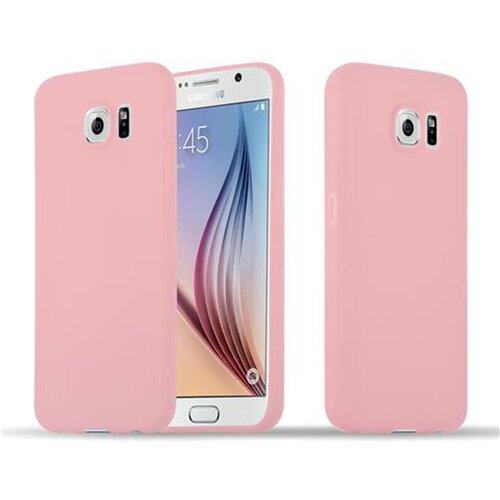 Cadorabo Case, združljiv s Samsungom v Candy Pink - Za&amp;scaron;čitni pokrov iz fleksibilnega silikona TPU, (20570273) Slike