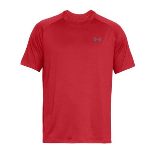 Under Armour UA Tech 2.0 SS Shirt, Red/Graphite, (20492749) Cene