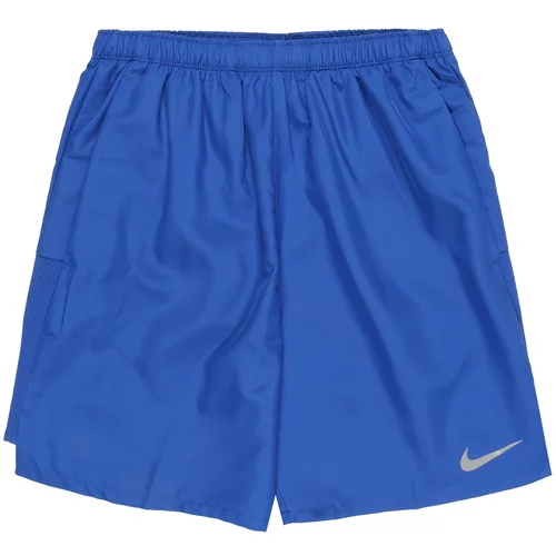 Nike Sportske hlače 'Challenger' kraljevsko plava / srebrno siva