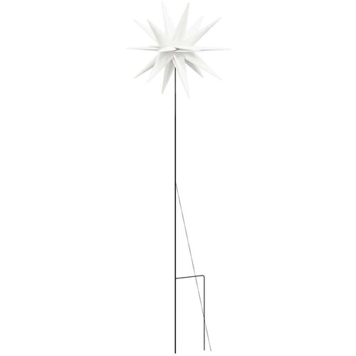 VidaXL Božićna svjetla sa &amp;scaron;iljcima 3 kom LED sklopiva bijele 57 cm Slike