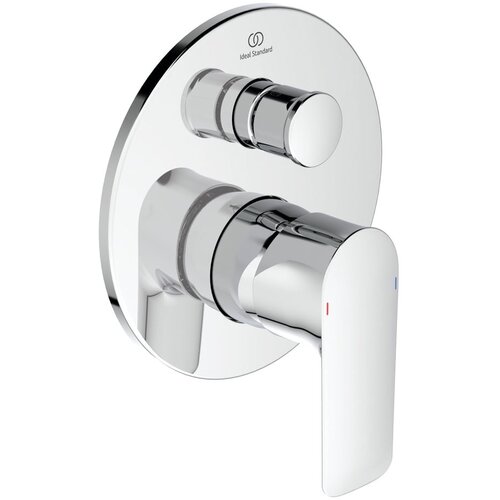 Ideal Standard Vgrajena armatura za kad v sijajno srebrni barvi Connect Air – Cene