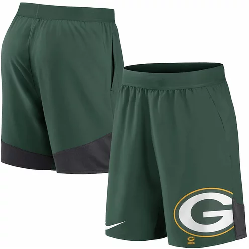 Nike muške Green Bay Packers Stretch Woven trening kratke hlače