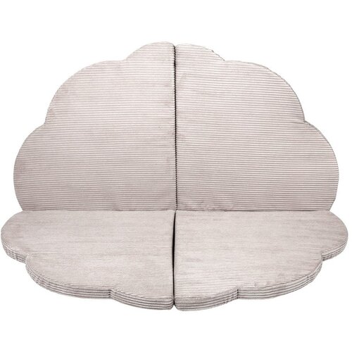 MeowBaby Dječja podloga za igru boje slonovače 160x160 cm - Cijene