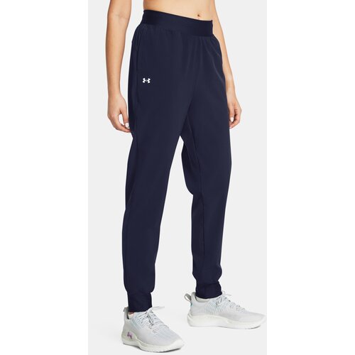 Under Armour Women&amp;#039;s Sports Pants UA Rival Hi Rise Woven Pant-BLU - Women&amp;#039;s Slike