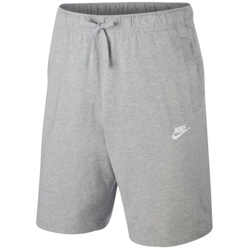 Nike muške hlače kratke hlače club short jsy siv