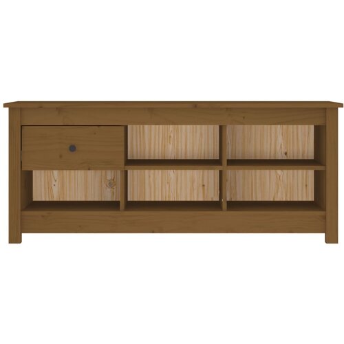  za cipele boja meda 110x38x45,5 cm od masivne borovine Slike