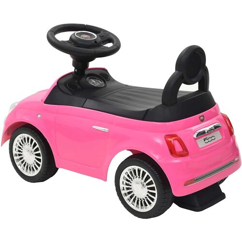 VidaXL Autić Fiat 500 ružičasti Slike