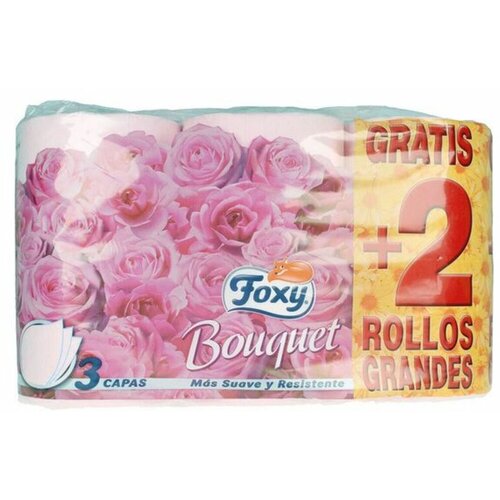  WC Papir Foxy Bouquet 3 slojeva 6 Dijelovi Cijene