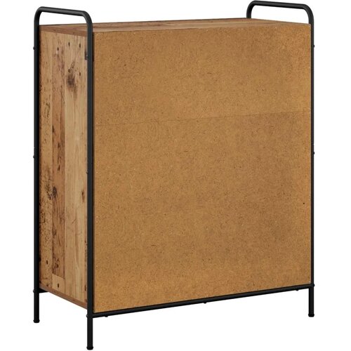  Ormar za cipele 76 x 36 5 x 93 cm Konstruirano drvo Staro drvo - Staro drvo 76 x 36 5 x 93 cm 4 police bez vrata Slike
