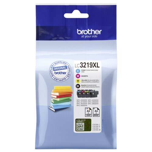 Brother LC-3219 XL Value Pack C/M/Y/BK Slike