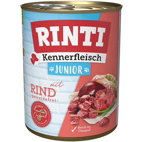 Rinti Kennerfleisch Junior - 6 x 800 g govedina Slike
