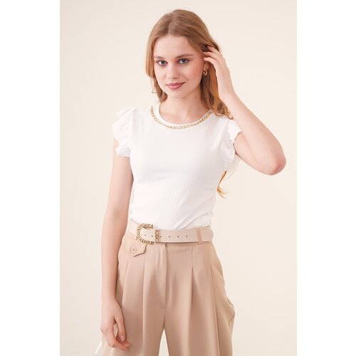 Bigdart Blouse - White - Regular fit Slike