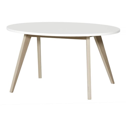Oliver Furniture® lesena otroška mizica pingpong white/oak Cene