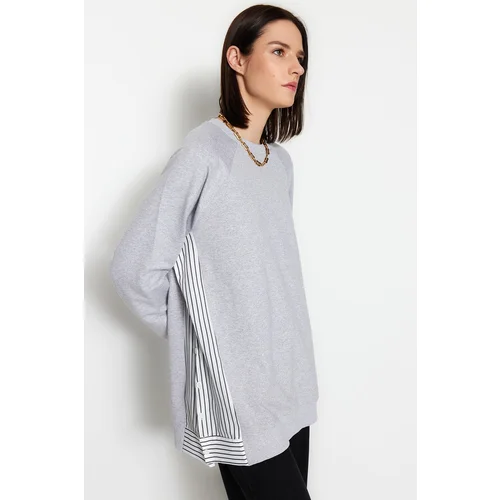 Trendyol Tunic - Gray - Regular fit