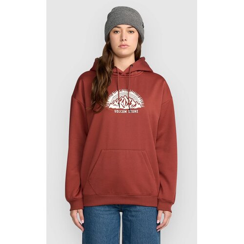Volcom Essential Hydro Pulover s kapuco henna Cene