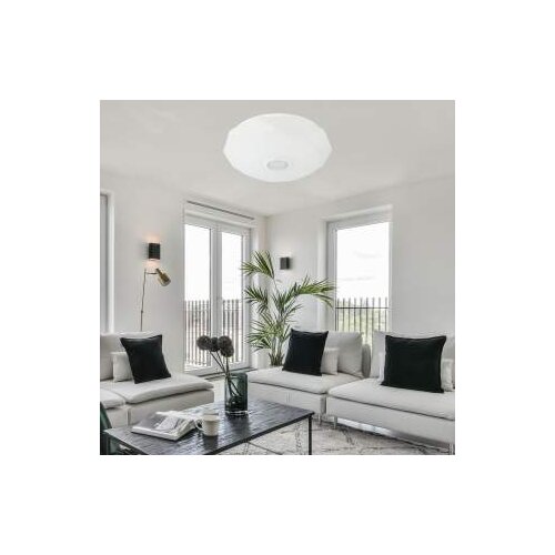 MASS LIGHT LED PLAFONJERA SA ZVU&amp;Auml;NIKOM E-LIGHT ALEXA DIJAMANT Slike