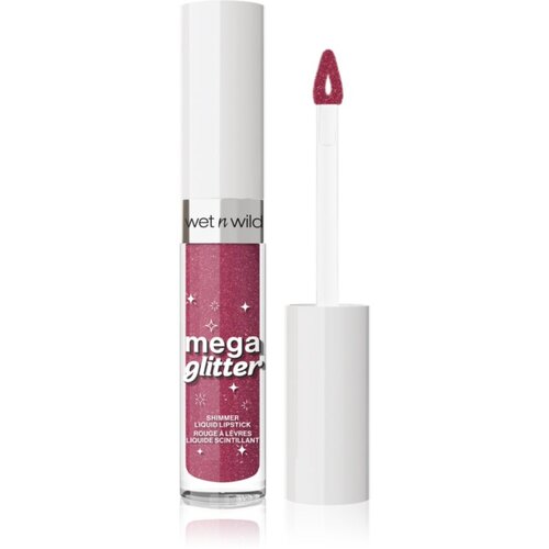 Wet&amp;#039;n wild Mega Glitter mat tekoča &amp;scaron;minka z ble&amp;scaron;čicami odtenek Pink Future 2.8 ml Slike
