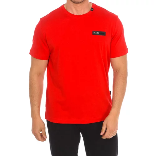 Philipp Plein Sport Majice s kratkimi rokavi TIPS414-52 Rdeča