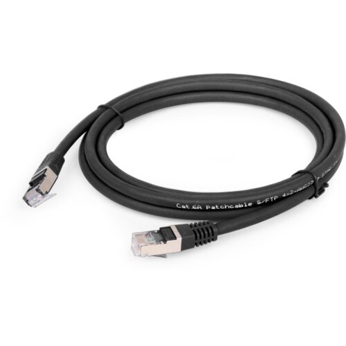 Gembird Kabel Red S-FTP Cat 6A LSZH Negro 3M, (21090708) Slike