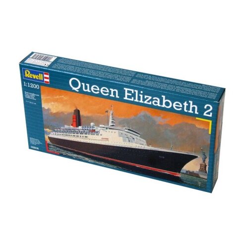 Revell 05806 Queen Elizabeth II model broda za sastavljanje 1:200 Slike