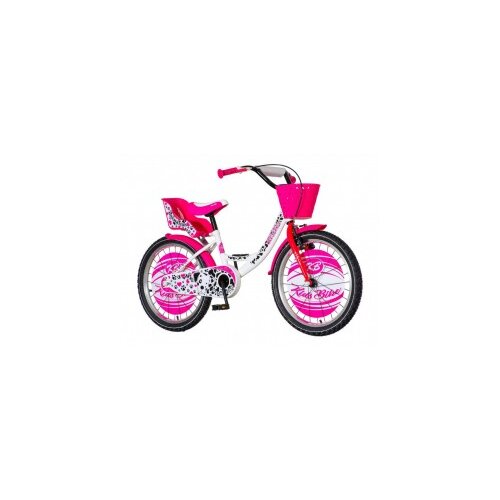  Bicikl visitor dalmatian 20" roze beli Cene
