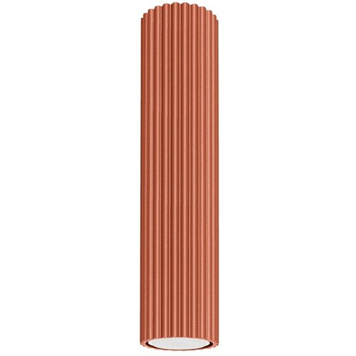 Nice Lamps Opečnato oranžna stropna svetilka Gleam – Cene