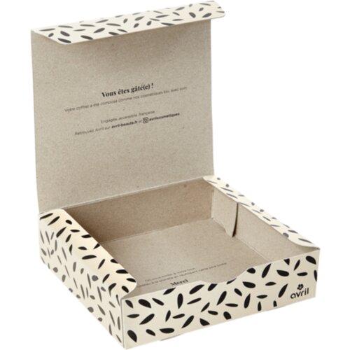 Avril Empty Box - Small - Yellow Petal Cene