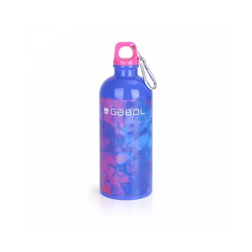 Gabol Aluminijumska boca za vodu sa zakačkom 7x21 cm 600ml Sunset Cene
