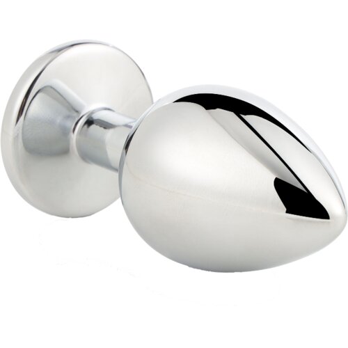 DREAMTOYS Gleaming Love Plug Silver Large Slike