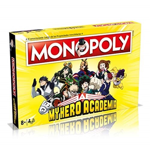 Move Zmagovalne poteze - Monopoly My Hero Academia - nepremičninska nepremičnina namizna igra - &amp;scaron;panska različica, (20833083) Slike