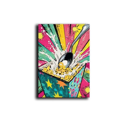 Wallxpert Dekorativna slika BSRPOPC 018 70 x 100 Slike