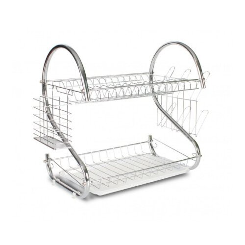 ROSBERG Ocedjivač za sudove R53000H 2 nivoa hromiran 40x25x39cm Cene