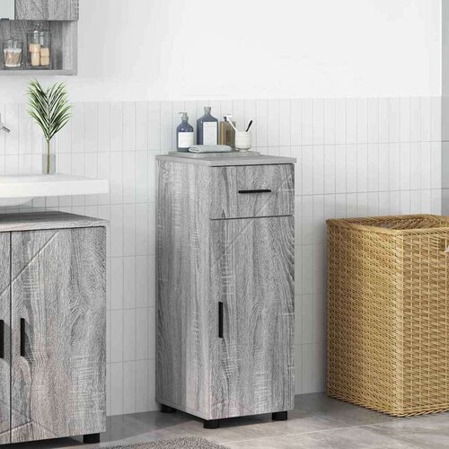 vidaXL Kupaonski ormar s ladicama Sivi hrast sonoma 30 x 35 x 80 cm Cijene