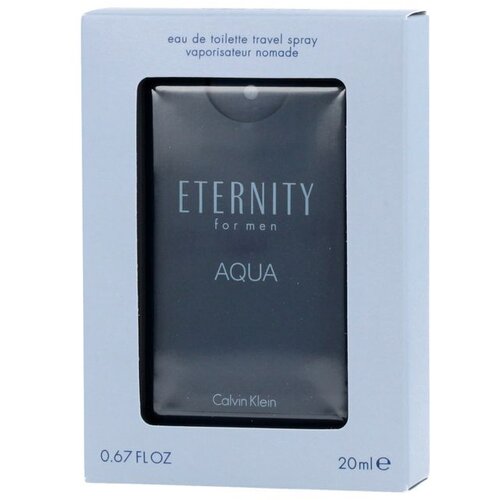 Calvin Klein Eternity Aqua za Mu&amp;scaron;karce Eau De Toilette 20 ml Slike