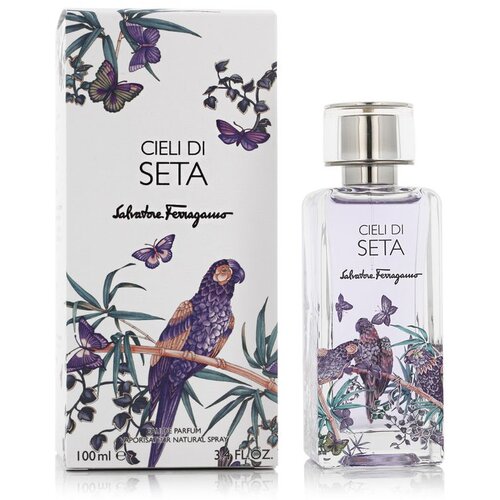 Salvatore Ferragamo Di Seta Cieli Di Seta parfumska voda uniseks 100 ml Cene