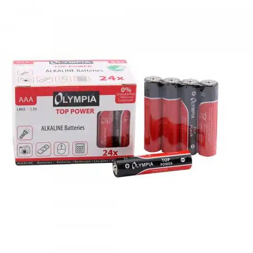 Olympia alkalna baterija aaa LR3 24/1 Cene