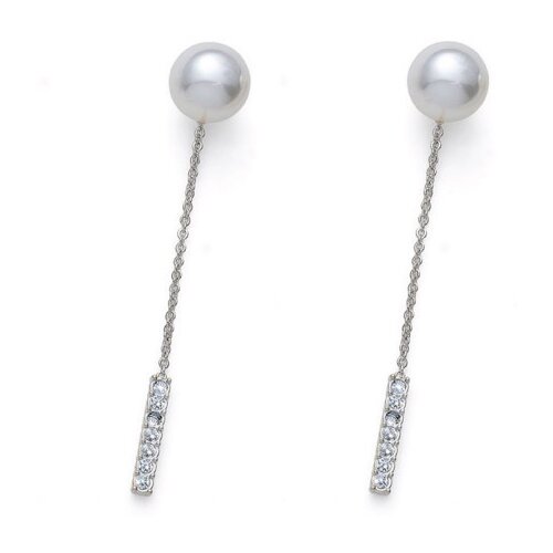  Ženske oliver weber late crystal pearl mindjuŠe sa belim swarovski perlama ( 22974 ) Cene