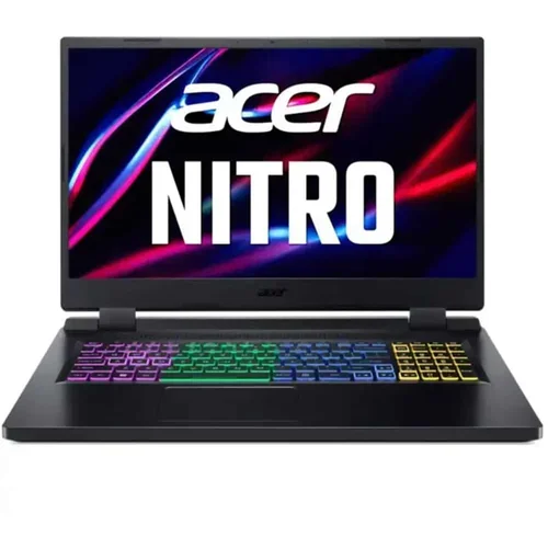 Acer Notebook Nitro 5, NH.QLFEX.00G, 17.3" FHD IPS 144Hz, Intel Core i7 12650H up to 4.7GHz, 16GB DDR5, 512GB NVMe SSD, NVIDIA GeForce RTX4060 8GB, no OS, 2 god