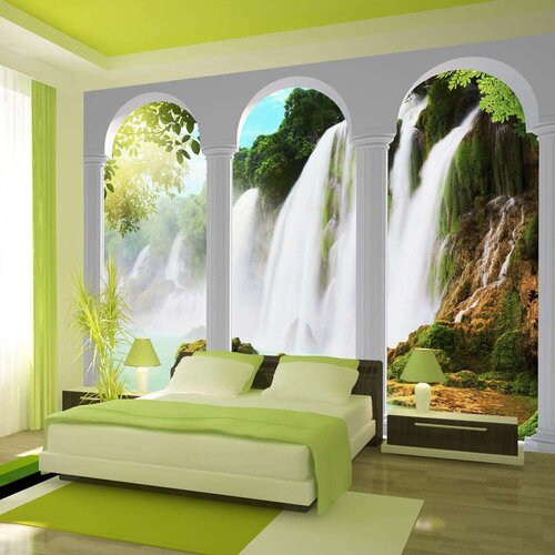  Samoljepljiva foto tapeta - Waterfall 392x280 Slike