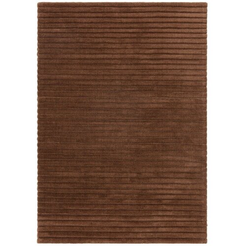 Asiatic Carpets Temno rjava ročno tkana volnena preproga 160x230 cm &amp;ndash; Slike